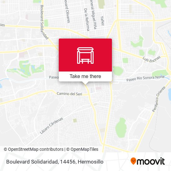 Boulevard Solidaridad, 14456 map