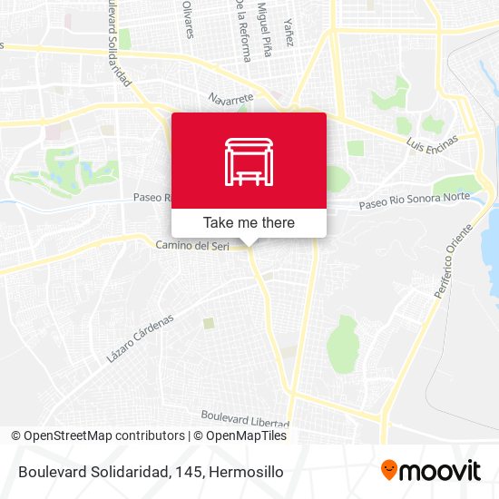 Boulevard Solidaridad, 145 map