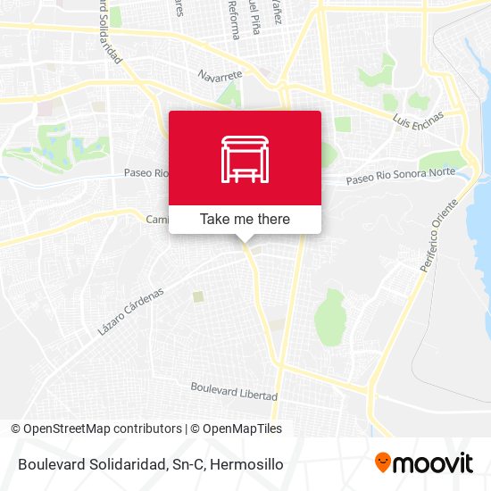 Boulevard Solidaridad, Sn-C map