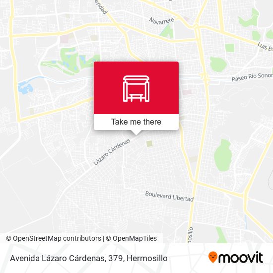 Avenida Lázaro Cárdenas, 379 map