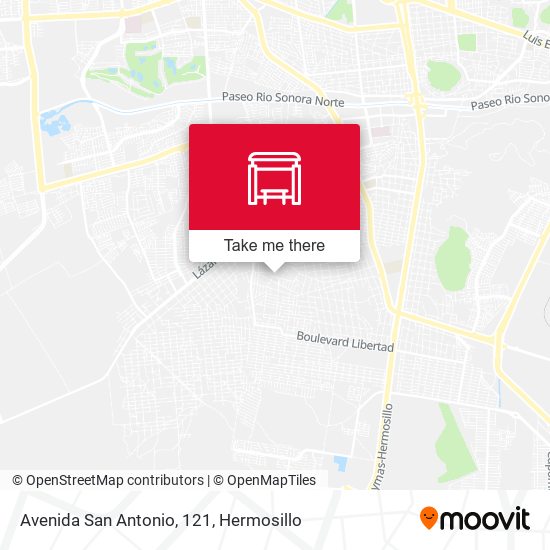 Avenida San Antonio, 121 map