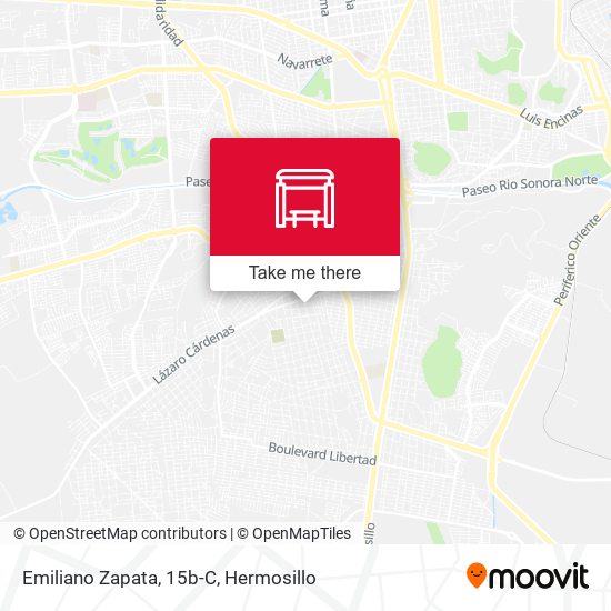 Emiliano Zapata, 15b-C map