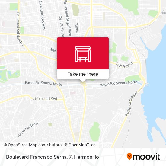 Boulevard Francisco Serna, 7 map
