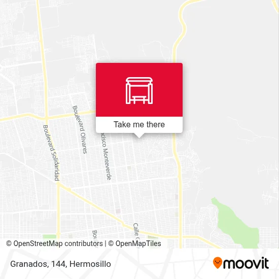 Granados, 144 map