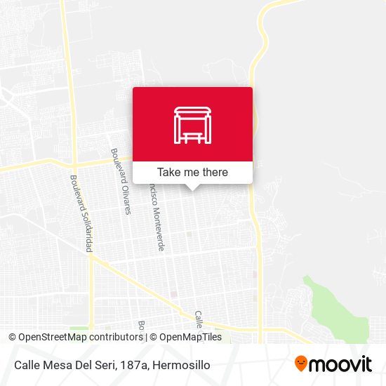 Calle Mesa Del Seri, 187a map