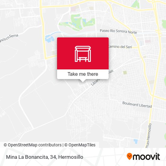 Mina La Bonancita, 34 map