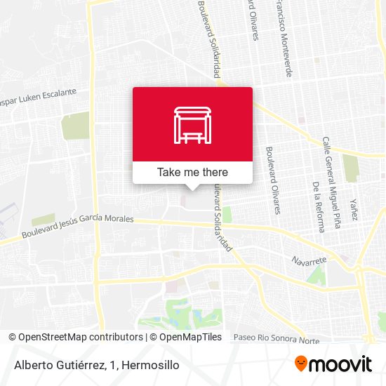 Alberto Gutiérrez, 1 map