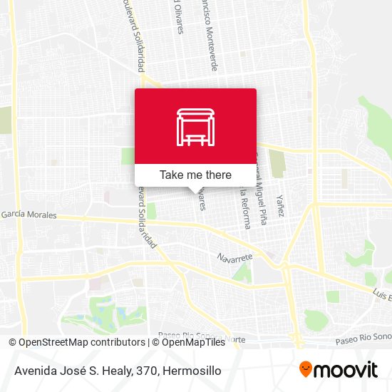 Avenida José S. Healy, 370 map