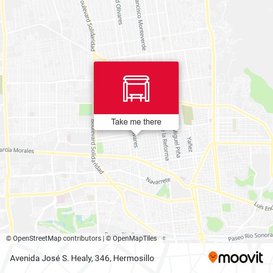 Mapa de Avenida José S. Healy, 346
