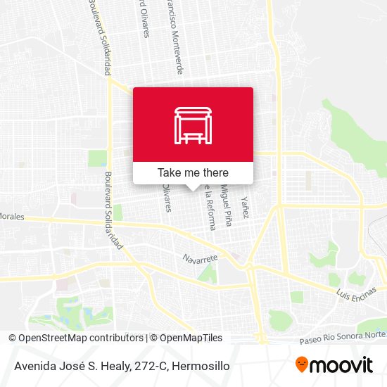 Mapa de Avenida José S. Healy, 272-C