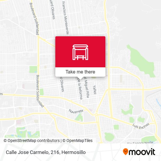 Calle Jose Carmelo, 216 map