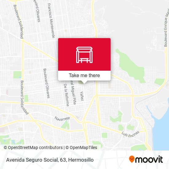 Avenida Seguro Social, 63 map