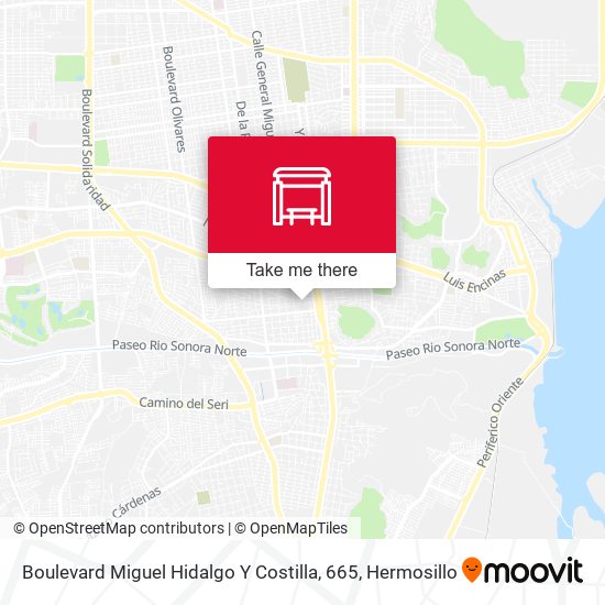 Mapa de Boulevard Miguel Hidalgo Y Costilla, 665