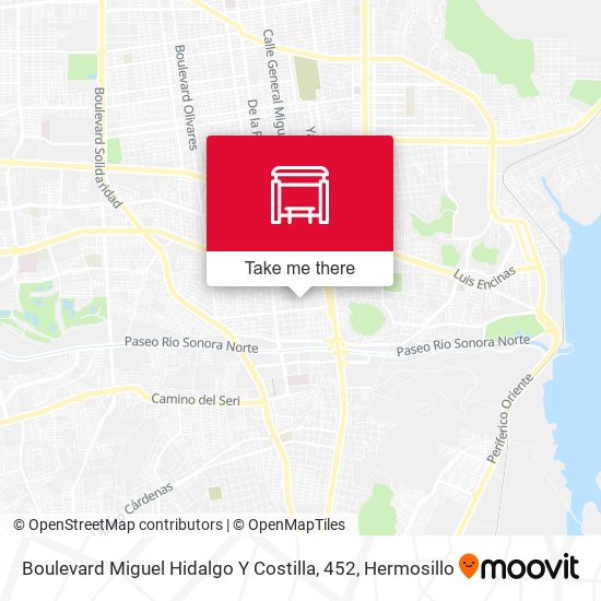 Mapa de Boulevard Miguel Hidalgo Y Costilla, 452