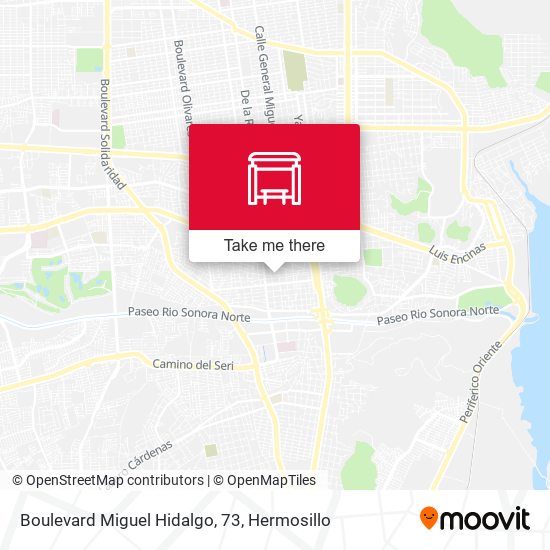 Boulevard Miguel Hidalgo, 73 map