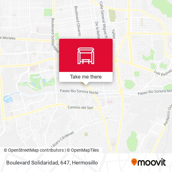Boulevard Solidaridad, 647 map