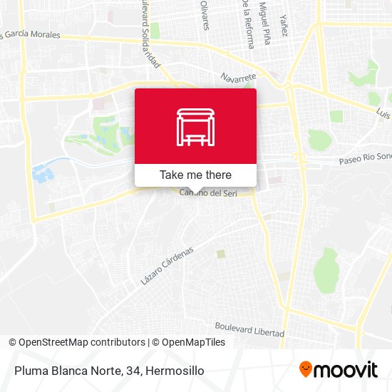 Pluma Blanca Norte, 34 map