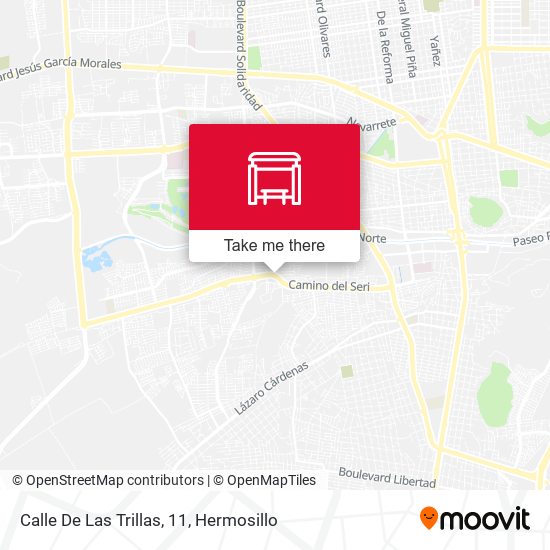 Calle De Las Trillas, 11 map