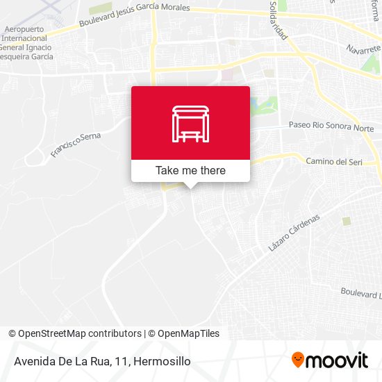 Avenida De La Rua, 11 map
