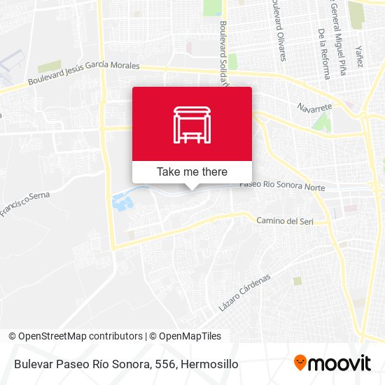 Bulevar Paseo Río Sonora, 556 map