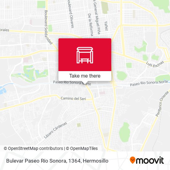 Bulevar Paseo Río Sonora, 1364 map