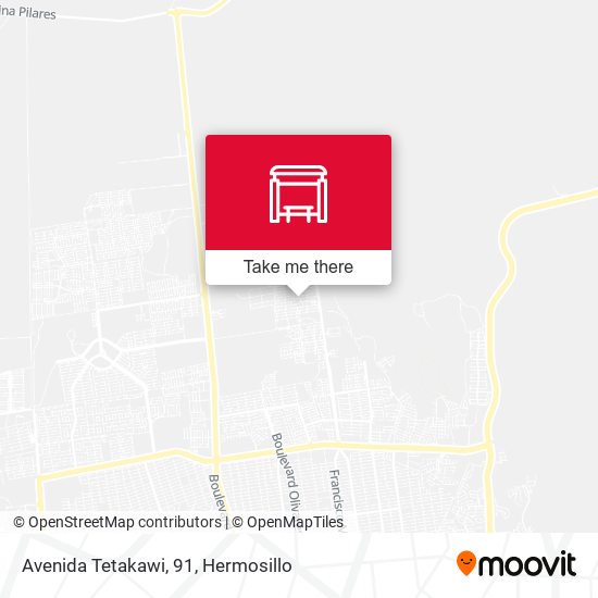 Avenida Tetakawi, 91 map