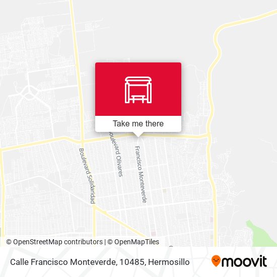 Calle Francisco Monteverde, 10485 map