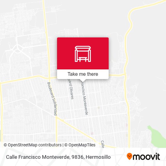 Calle Francisco Monteverde, 9836 map