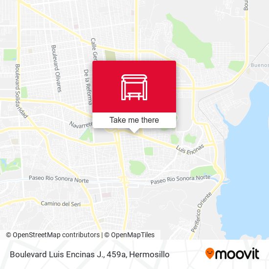 Boulevard Luis Encinas J., 459a map
