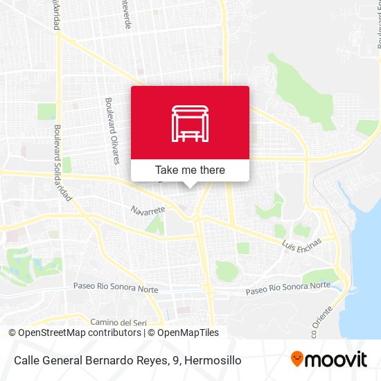 Calle General Bernardo Reyes, 9 map