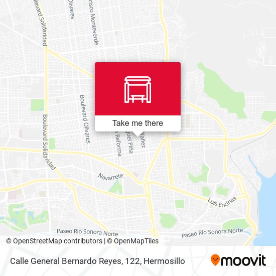 Calle General Bernardo Reyes, 122 map