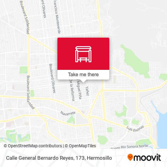 Calle General Bernardo Reyes, 173 map