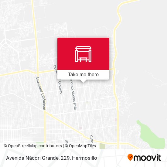 Avenida Nácori Grande, 229 map
