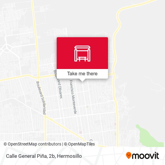 Calle General Piña, 2b map