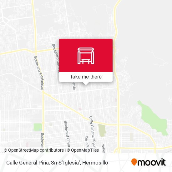 Calle General Piña, Sn-S"Iglesia" map