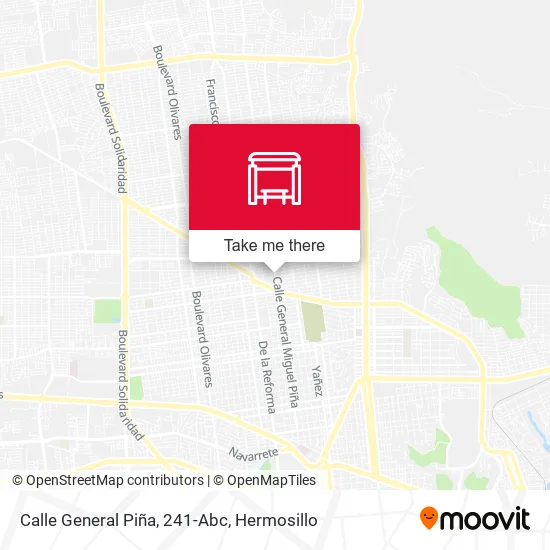 Calle General Piña, 241-Abc map