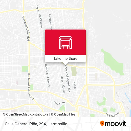 Calle General Piña, 294 map