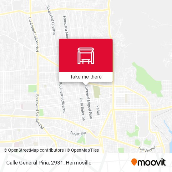 Calle General Piña, 2931 map