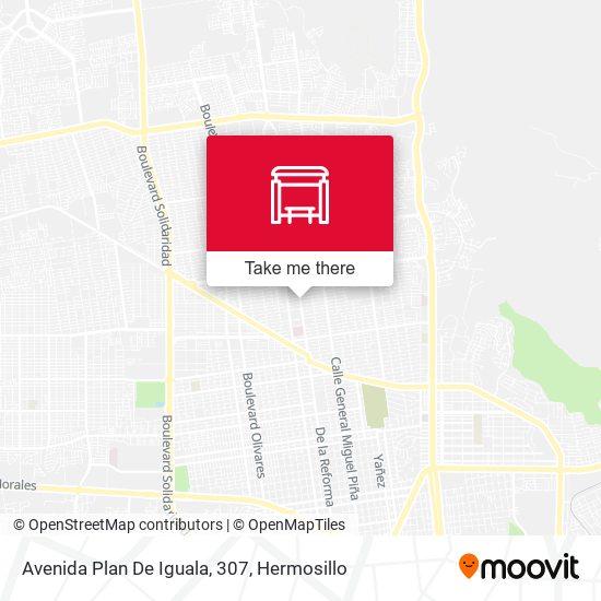Avenida Plan De Iguala, 307 map
