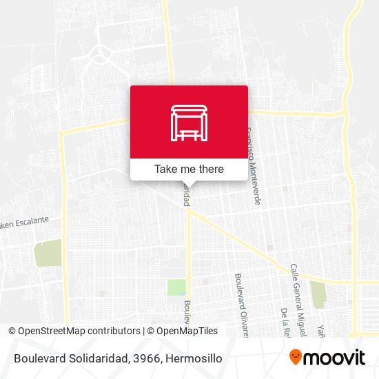 Boulevard Solidaridad, 3966 map