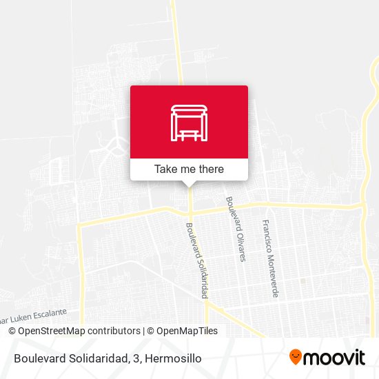 Boulevard Solidaridad, 3 map