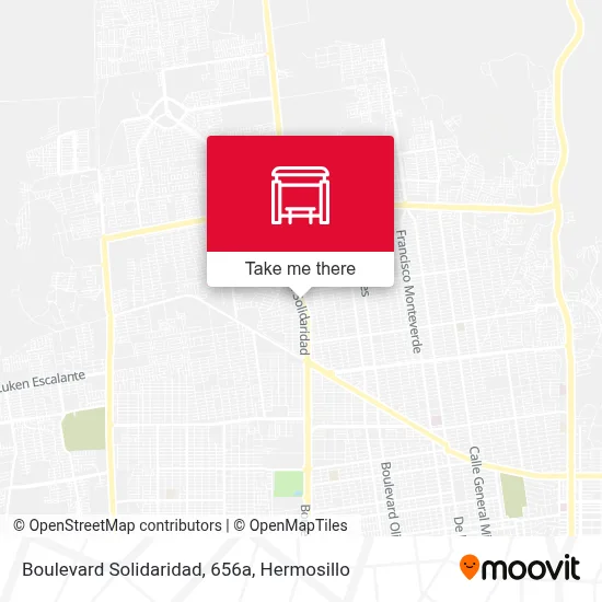 Boulevard Solidaridad, 656a map