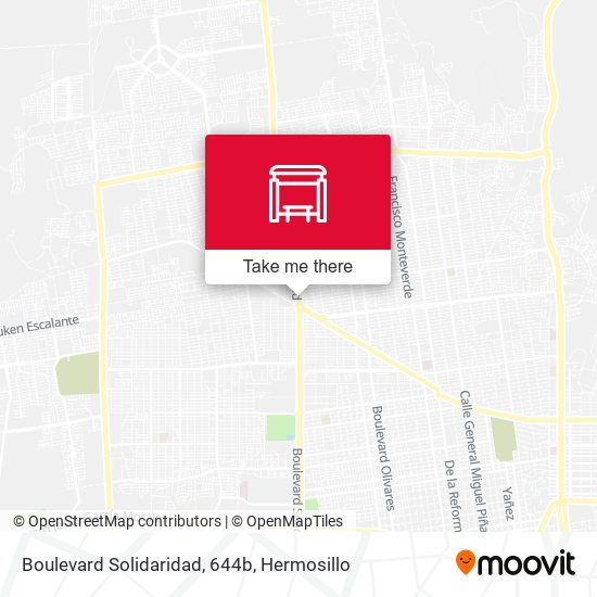 Boulevard Solidaridad, 644b map