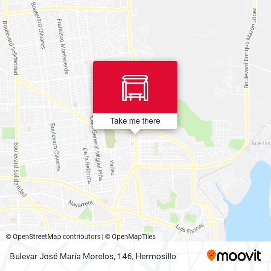 Mapa de Bulevar José María Morelos, 146