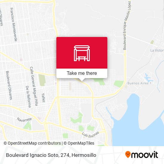 Mapa de Boulevard Ignacio Soto, 274