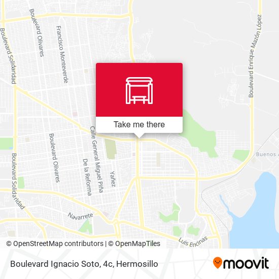 Boulevard Ignacio Soto, 4c map