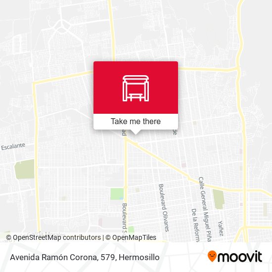 Avenida Ramón Corona, 579 map