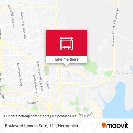 Boulevard Ignacio Soto, 111 map