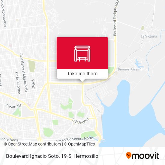 Mapa de Boulevard Ignacio Soto, 19-S
