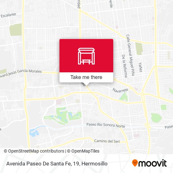 Avenida Paseo De Santa Fe, 19 map